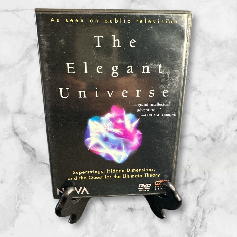 The Elegant Universe DVD 2 disc set As seen on public television bonus features